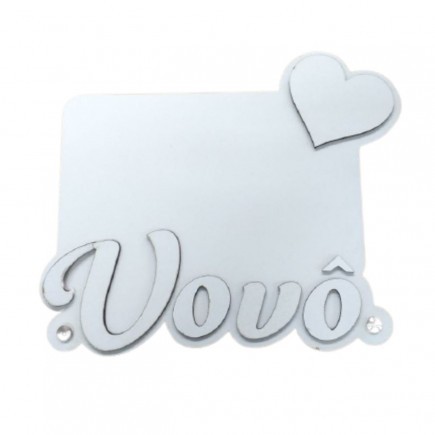 PORTA RETRATO VOVÓ / VOVÔ EM MDF