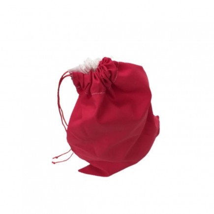 saquinho presente lado branco e outro colorido 32x20 com laço