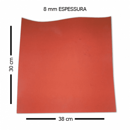 Manta Base de Silicone Prensa Térmica 30x38