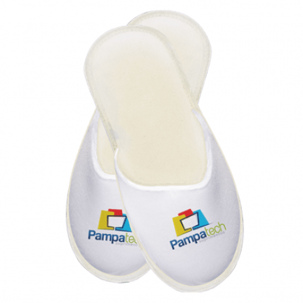 Pantufa Branca - Infantil inverno