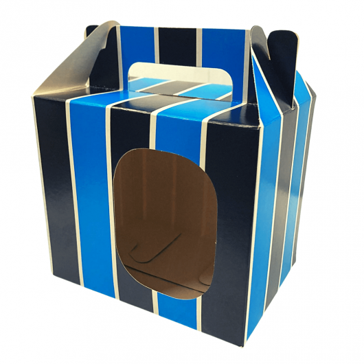 Caixinha embalagem Tricolor