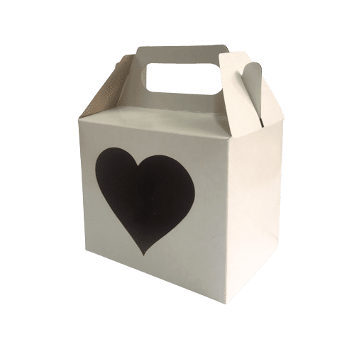 Caixinha Caneca Maleta Sublimável Coração