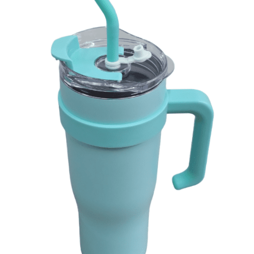 Copo Térmico 1200 Ml Com Canudo De Aço Inox