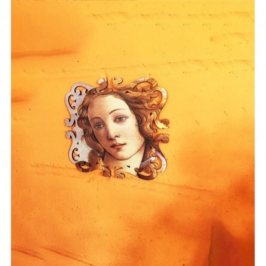 Porta Retrato em MDF Arabesco