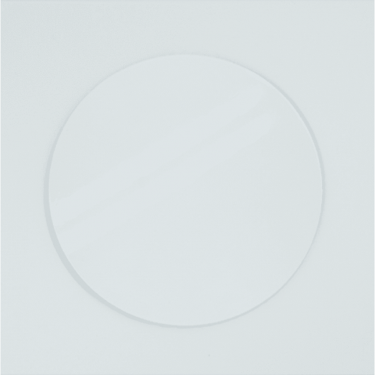 Azulejo para Sublimação Redondo Branco 18cm