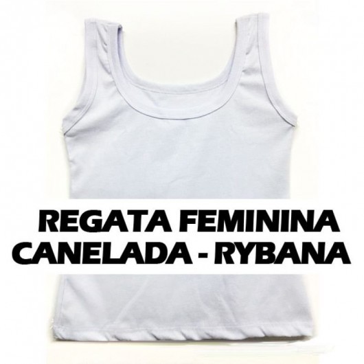 Regata Feminina Canelada - Ribana Branca