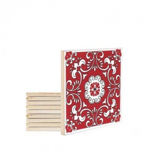 Porcelanato Branco - 15x15 cm