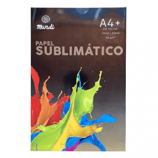 Papel sublimático Globinho A4+ 100 folhas Plus