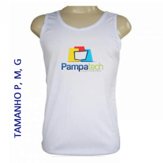 Regata Poliéster Branca - adulto