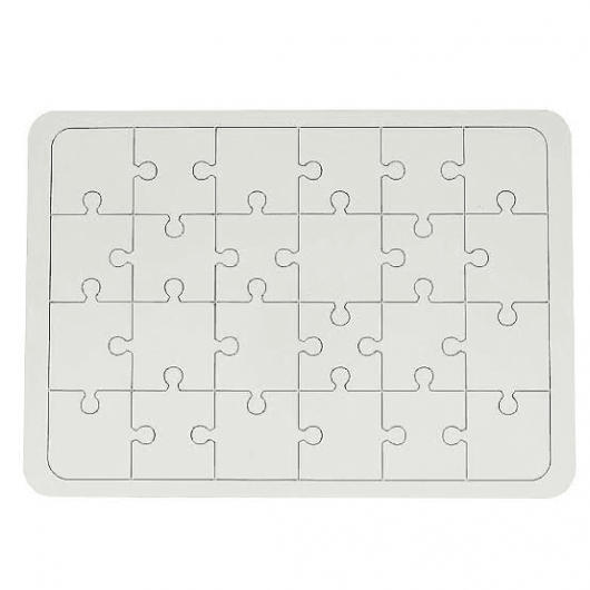 QUEBRA CABEÇA MDF 24 PEÇAS - 3MM