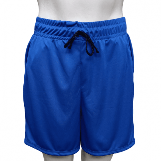Short Feminino Academia Esportes Azul