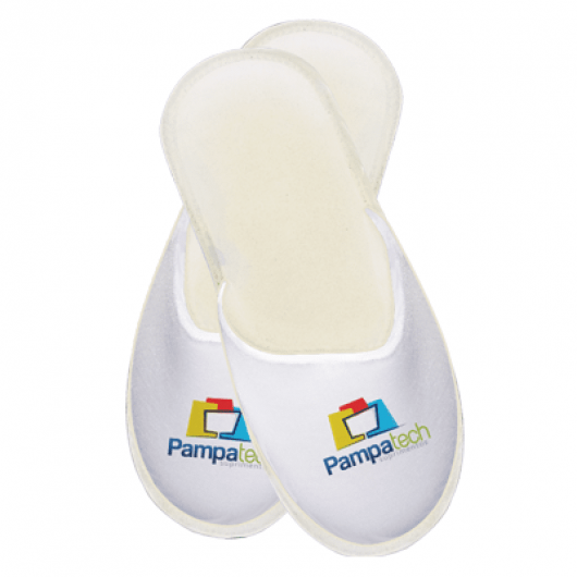 Pantufa Branca - Infantil inverno