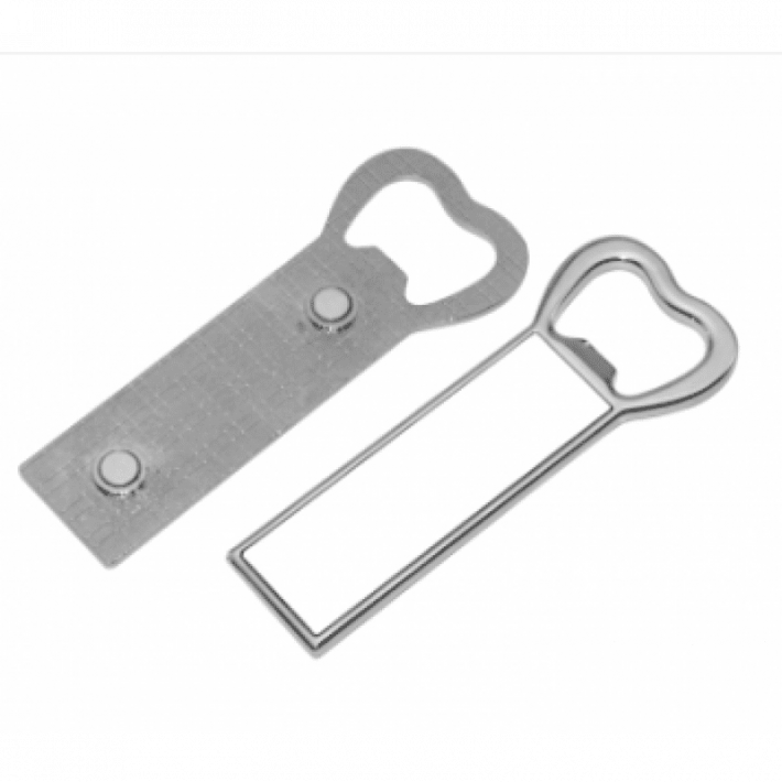 Abridor de garrafas com dois imãs