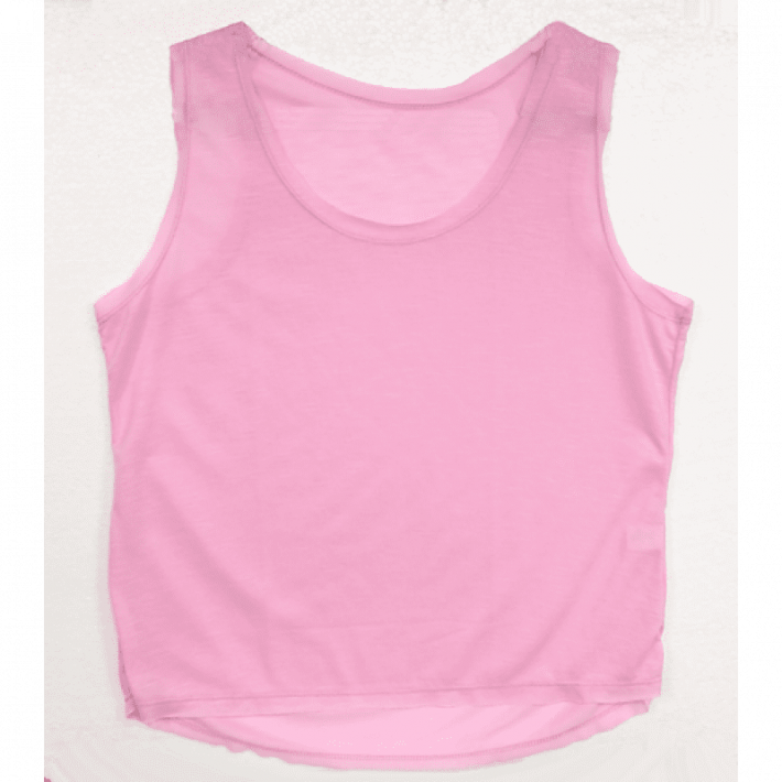 Cropped Rosa para Sublimação