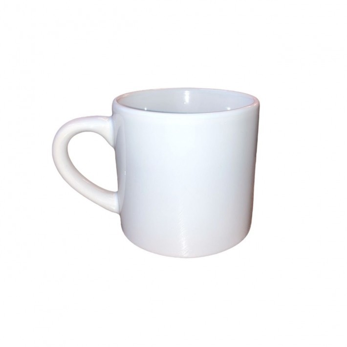CANECA BRANCA DE CERÂMICA 6OZ 180ML PARA SUBLIMAÇÃO IMPORTADA PREMIUM ( CAFEZINHO )