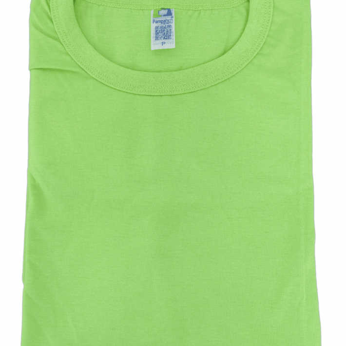 Camiseta Algodão Verde Limão - Alta gramatura 100%