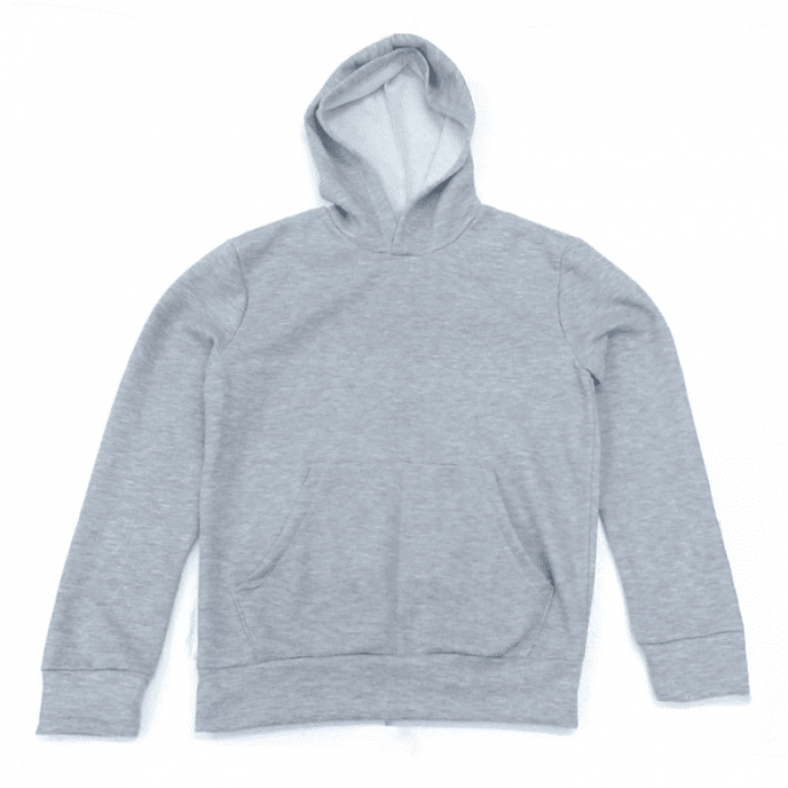 Moletom Para Sublimação Cinza Mescla