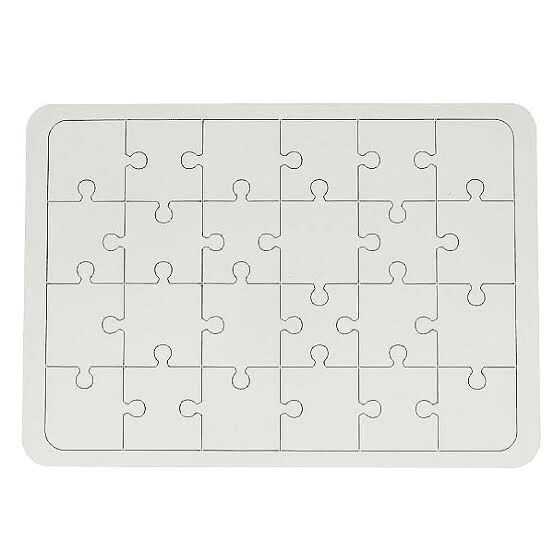 QUEBRA CABEÇA MDF 24 PEÇAS - 3MM