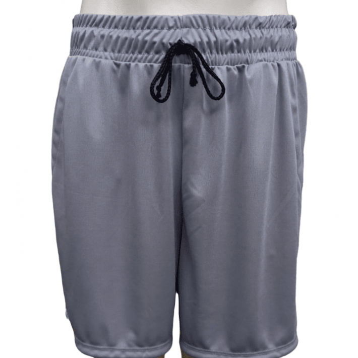 Short Feminino Academia Esportes Cinza