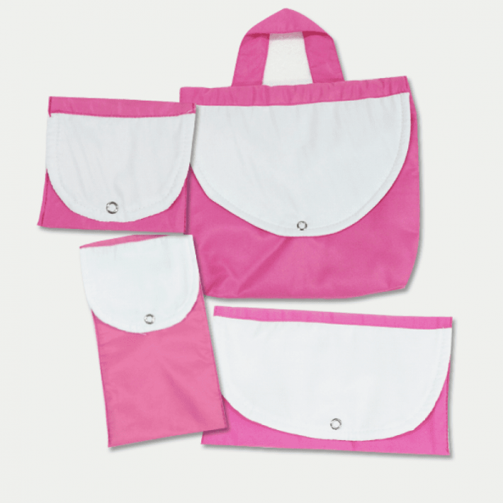 KIT BOLSA ROSA