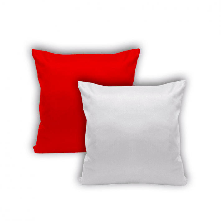 Almofada Vermelha - 40x40 cm (capa + enchimento)